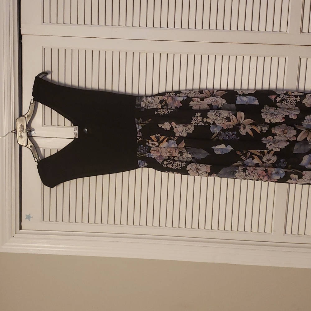 Black long dress